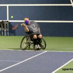 Athletes learn the finer points of wheelchair tennis thanks to a program in place at Ability 360 Sports & Fitness Center in Phoenix, Ariz. (Photo by Christopher Di Virgilio).