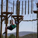 Karen Lohr at the National Ability Center in Park City, Utah during the 2021 Submerged Festival. (Photo by Christopher Di Virgilio).
