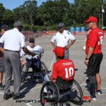 The Division I Minnesota Twins and Nebraska Barons and the Division II Minnesota Flamethrowers and Sluggers competed during the 2021 USA Wheelchair Softball World Series Championship games in Biloxi, Miss. The Barons beat the Twins 9 - 4 while the Flamethrowers won over the Sluggers 8 - 5. (Photos by Christopher Di Virgilio).