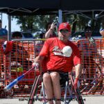 The Division I Minnesota Twins and Nebraska Barons and the Division II Minnesota Flamethrowers and Sluggers competed during the 2021 USA Wheelchair Softball World Series Championship games in Biloxi, Miss. The Barons beat the Twins 9 - 4 while the Flamethrowers won over the Sluggers 8 - 5. (Photos by Christopher Di Virgilio).