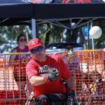 The Division I Minnesota Twins and Nebraska Barons and the Division II Minnesota Flamethrowers and Sluggers competed during the 2021 USA Wheelchair Softball World Series Championship games in Biloxi, Miss. The Barons beat the Twins 9 - 4 while the Flamethrowers won over the Sluggers 8 - 5. (Photos by Christopher Di Virgilio).