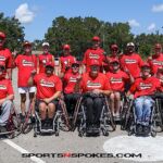 The 2021 USA Wheelchair Softball Div I World Series Champions, Nebraska Barons after beating the Minnesota Twins 9-4. (Photo by Christopher Di Virgilio).