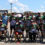 The 2021 USA Wheelchair Softball Div II World Series Champions, Minnesota Flamethrowers after beating the Sluggers 8-5. (Photo by Christopher Di Virgilio).