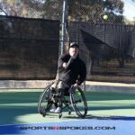 More than 30 athletes from as far away as Hawaii came to Tucson, Ariz., for the 2022 Arizona Open Wheelchair Tennis Tournament, hosted by Southern Arizona Adaptive Sports. (Photo by Christopher Di Virgilio).