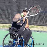 More than 30 athletes from as far away as Hawaii came to Tucson, Ariz., for the 2022 Arizona Open Wheelchair Tennis Tournament, hosted by Southern Arizona Adaptive Sports. (Photo by Christopher Di Virgilio).