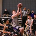 A select group of collegiate wheelchair basketball teams came to Tucson to take part in a collegiate basketball tournament and celebrate celebrating a gift and dedication of the Cody Schechter Gym and Locker Room for Adaptive Athletics from UArizona alumni and Phoenix businessman, Eric Schechter. (Photo by Christopher Di Virgilio).