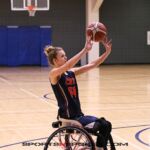 A select group of collegiate wheelchair basketball teams came to Tucson to take part in a collegiate basketball tournament and celebrate celebrating a gift and dedication of the Cody Schechter Gym and Locker Room for Adaptive Athletics from UArizona alumni and Phoenix businessman, Eric Schechter. (Photo by Christopher Di Virgilio).