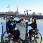 More than 30 athletes from as far away as Hawaii came to Tucson, Ariz., for the 2022 Arizona Open Wheelchair Tennis Tournament, hosted by Southern Arizona Adaptive Sports. (Photo by Christopher Di Virgilio).