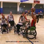 A select group of collegiate wheelchair basketball teams came to Tucson to take part in a collegiate basketball tournament and celebrate celebrating a gift and dedication of the Cody Schechter Gym and Locker Room for Adaptive Athletics from UArizona alumni and Phoenix businessman, Eric Schechter. (Photo by Christopher Di Virgilio).