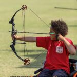 Archers take aim at the 2022 Arizona Adaptive Sports Desert Challenge Games in Mesa, Ariz. (Photo by Christopher Di Virgilio).