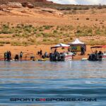 Arizona Adaptive Water Sports set up for a weekend of adaptive activities on Lake Powell. (Photo by Christopher Di Virgilio/SNS).