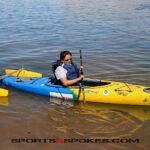 Enjoying adaptive kayaking on Lake Powell during an adaptive water event hosted by Arizona Adaptive Watersports. (Photo by Christopher Di Virgilio/SNS).