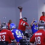 The Move United USAWCFL season came to an end in Salt Lake City with the LA Rams taking first-place over Tampa 18-13. The Cowboys battled the Green Bay Packers for third place in double over time beating the Pacs 33-32. (Photo by Christopher Di Virgilio/SNS).