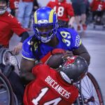 The Move United USAWCFL season came to an end in Salt Lake City with the LA Rams taking first-place over Tampa 18-13. The Cowboys battled the Green Bay Packers for third place in double over time beating the Pacs 33-32. (Photo by Christopher Di Virgilio/SNS).