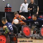 The 2023 PVA Wheelchair Rugby Invitational brought 16 rugby teams to Raleigh, N.C. for a weekend of hard-hitting competition and sport. The Arizona 360 Heat took the championship over the WASA Lightening. (Photos by Christopher Di Virgilio).