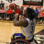 The Golden State Road Warriors beat the New York Rollin’ Nicks 55-52 at the 2023 NWBA Adult Division 1 Wheelchair Basketball National Championships at Wichita Hoops in Bel Aire, Kan.(Photos by Christopher Di Virgilio).