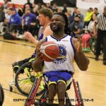 The Golden State Road Warriors beat the New York Rollin’ Nicks 55-52 at the 2023 NWBA Adult Division 1 Wheelchair Basketball National Championships at Wichita Hoops in Bel Aire, Kan.(Photos by Christopher Di Virgilio).