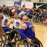The Golden State Road Warriors beat the New York Rollin’ Nicks 55-52 at the 2023 NWBA Adult Division 1 Wheelchair Basketball National Championships at Wichita Hoops in Bel Aire, Kan.(Photos by Christopher Di Virgilio).