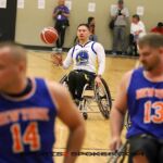 The Golden State Road Warriors beat the New York Rollin’ Nicks 55-52 at the 2023 NWBA Adult Division 1 Wheelchair Basketball National Championships at Wichita Hoops in Bel Aire, Kan.(Photos by Christopher Di Virgilio).