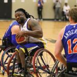 The Golden State Road Warriors beat the New York Rollin’ Nicks 55-52 at the 2023 NWBA Adult Division 1 Wheelchair Basketball National Championships at Wichita Hoops in Bel Aire, Kan.(Photos by Christopher Di Virgilio).