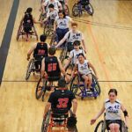 The St. Louis Rolling Rams beat Texas ATX 35-32 during the NIT Tournament at the 2023 NWBA Junior Wheelchair Basketball National Championships in Bel Aire, Kan. (Photos by Christopher Di Virgilio).