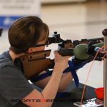 Air rifle competition during at Arizona Disabled Sports during the 2023 Desert Challenge games in Mesa, Ariz. (Photo by Christopher Di Virgilio).