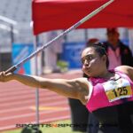 Track & field competition during at Mesa Community College during the 2023 Desert Challenge games in Mesa, Ariz. (Photo by Christopher Di Virgilio).