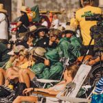 Fans gather at the 2023 ISA World Para Surfing Championships in Huntington Beach, Calif. (Photo by Pablo Franco/ISA).