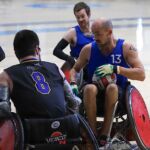 The Phoenix Ability 360 Heat took the championship victory, 59-53, over the TIRR Texans during the 2024 Rugby Rave in Phoenix, Ariz. (Photo by Christopher Di Virgilio).