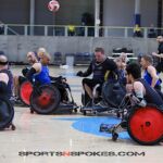 The Phoenix Ability 360 Heat took the championship victory, 59-53, over the TIRR Texans during the 2024 Rugby Rave in Phoenix, Ariz. (Photo by Christopher Di Virgilio).