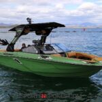 Centurion & Supreme Boats is the official brand sponsor of the Wild West Wake Surf Shootout, part of the World Series of Wake Surfing leading up to the World Wake Surfing Championship scheduled for Oct. 9-12 in Fort Worth, Texas. (Photo by Brittany Martin).