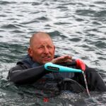 Brian Stockes prepares for a run while competing at the Wild West Wake Surf Shootout 2024. (Photo by Brittany Martin).