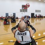 WWAR Generals emerged victorious over Ability 360 Heat, 56-51, during championship play at the 8th Annual PVA Wheelchair Rugby Invitational in Louisville. (Photo: Christopher Di Virgilio).