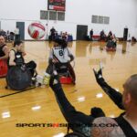 WWAR Generals emerged victorious over Ability 360 Heat, 56-51, during championship play at the 8th Annual PVA Wheelchair Rugby Invitational in Louisville. (Photo: Christopher Di Virgilio).