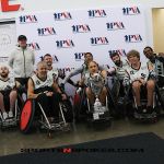 WWAR Generals emerged victorious over Ability 360 Heat, 56-51, during championship play at the 8th Annual PVA Wheelchair Rugby Invitational in Louisville. (Photo: Christopher Di Virgilio).