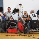 WWAR Generals emerged victorious over Ability 360 Heat, 56-51, during championship play at the 8th Annual PVA Wheelchair Rugby Invitational in Louisville. (Photo: Christopher Di Virgilio).