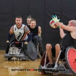 WWAR Generals emerged victorious over Ability 360 Heat, 56-51, during championship play at the 8th Annual PVA Wheelchair Rugby Invitational in Louisville. (Photo: Christopher Di Virgilio).