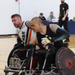 WWAR Generals emerged victorious over Ability 360 Heat, 56-51, during championship play at the 8th Annual PVA Wheelchair Rugby Invitational in Louisville. (Photo: Christopher Di Virgilio).