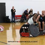 WWAR Generals emerged victorious over Ability 360 Heat, 56-51, during championship play at the 8th Annual PVA Wheelchair Rugby Invitational in Louisville. (Photo: Christopher Di Virgilio).