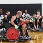 WWAR Generals emerged victorious over Ability 360 Heat, 56-51, during championship play at the 8th Annual PVA Wheelchair Rugby Invitational in Louisville. (Photo: Christopher Di Virgilio).