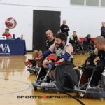 WWAR Generals emerged victorious over Ability 360 Heat, 56-51, during championship play at the 8th Annual PVA Wheelchair Rugby Invitational in Louisville. (Photo: Christopher Di Virgilio).