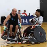 WWAR Generals emerged victorious over Ability 360 Heat, 56-51, during championship play at the 8th Annual PVA Wheelchair Rugby Invitational in Louisville. (Photo: Christopher Di Virgilio).