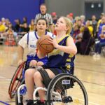 Leah Schmidt shoots during the Prep division NWBA Championship win. (Photo by Christopher Di Virgilio).