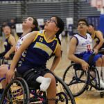 WASA Marquette and NY Rolling Fury members watch the ball drop during the Prep division NWBA Championship win. (Photo by Christopher Di Virgilio).
