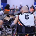 WWAR Generals huddle up during the 2025 USWRA Division I Championships. (Photo by Christopher Di Virgilio).