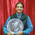 Noah Hotchkiss receiving the 2015 SNS Junior Athlete of the Year Award in New Jersey. (Photo by Christopher Di Virgilio).