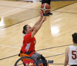 Wildcats' Ari Hernandez takes a free throw during the 2026 NWBA Junior National Championships — Junior NIT Division at West Monroe Sports Center, West Monroe, La. (Photo by Christopher Di Virgilio/SNS)
