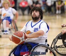 Dallas' Caden White eyes up a shot during the 2026 NWBA Junior National Championships — Varsity Division at West Monroe Sports Center, West Monroe, La. (Photo by Christopher Di Virgilio/SNS)