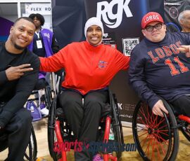 Team Lobos enjoy the D1 championship game at West Monroe Sports Center, West Monroe, La. (Photo by Christopher Di Virgilio/SNS).