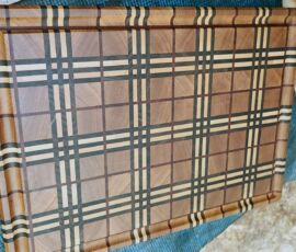 Pat Russo cutting board design. (Photo courtesy of Pat Russo).